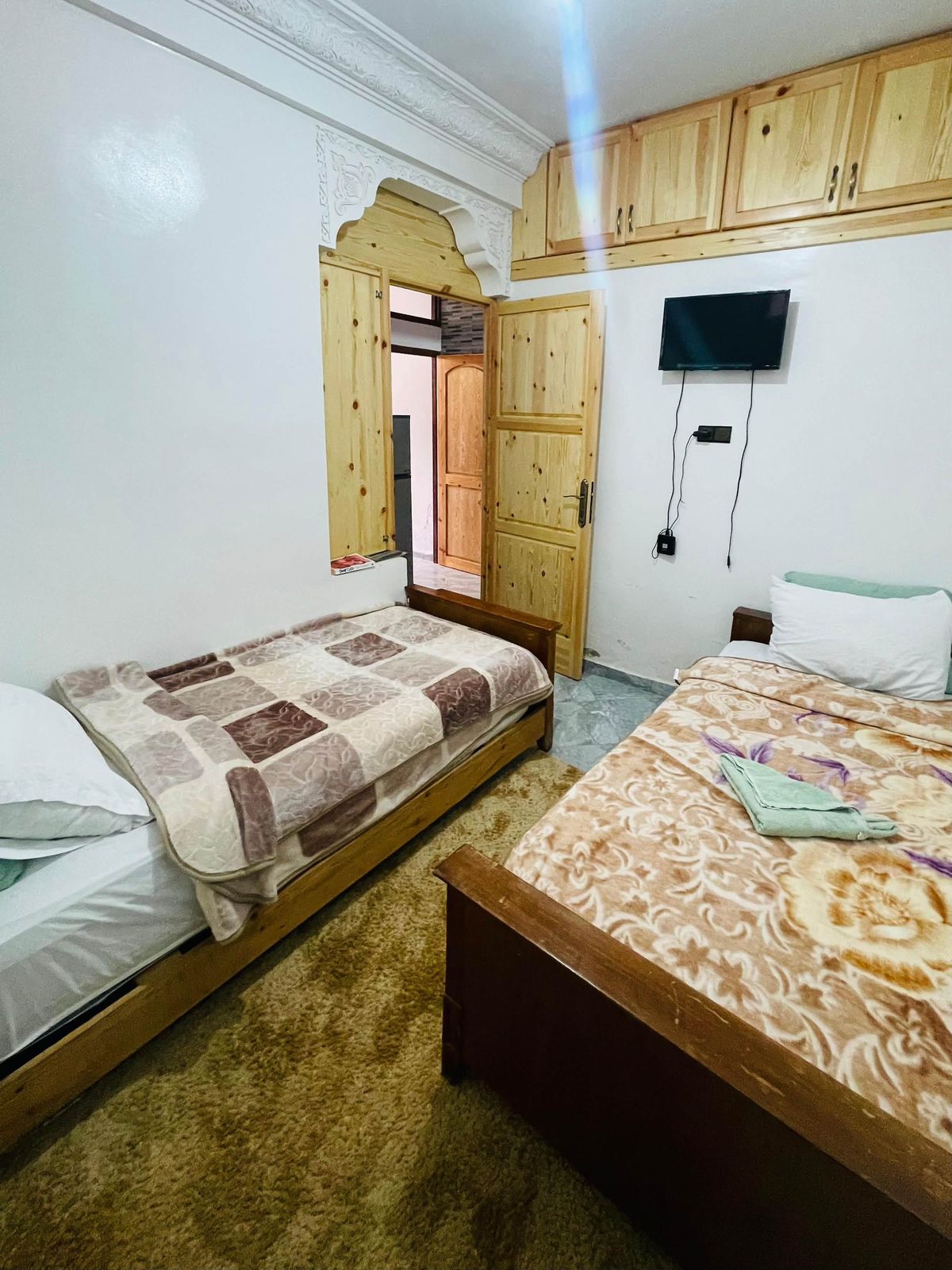 The Salty House apartment — twin bedroom