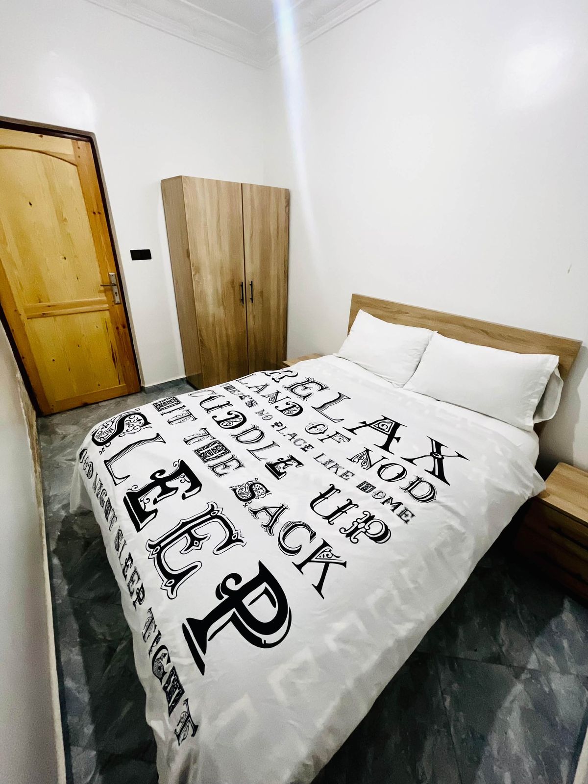 The Salty House apartment — double bedroom